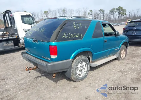 1995 Chevrolet Blazer из США, поврежденный, VIN 1GNCT18WXS2146262